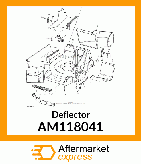 Deflector AM118041