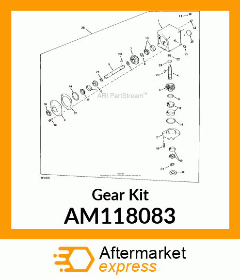 Gear Kit AM118083