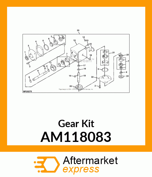 Gear Kit AM118083