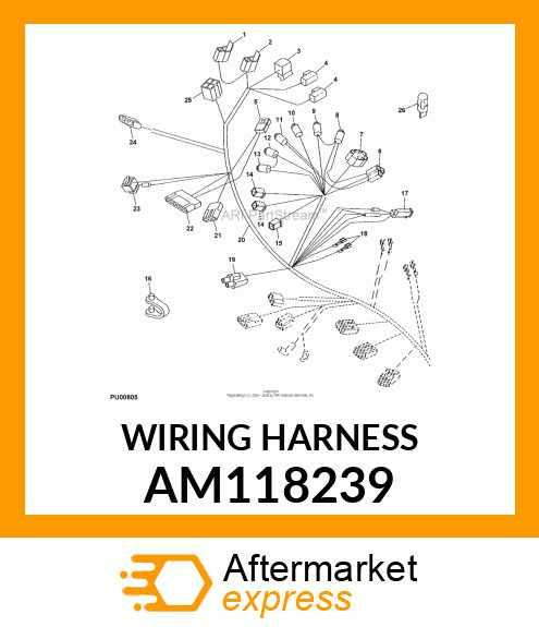 Wiring Harness AM118239