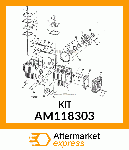 Gasket Kit AM118303