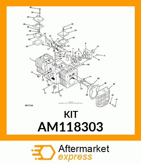 Gasket Kit AM118303