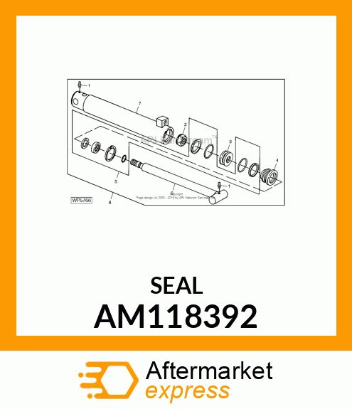 SEAL, GLAND ASSEMBLY 1 AM118392