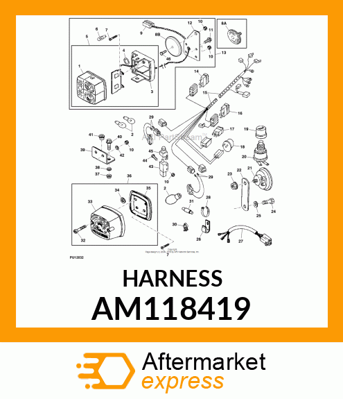 Wiring Harness AM118419