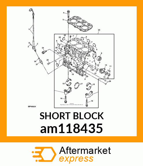 SHORT BLOCK am118435