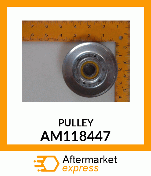 PULLEY WITH DAMPENER AM118447