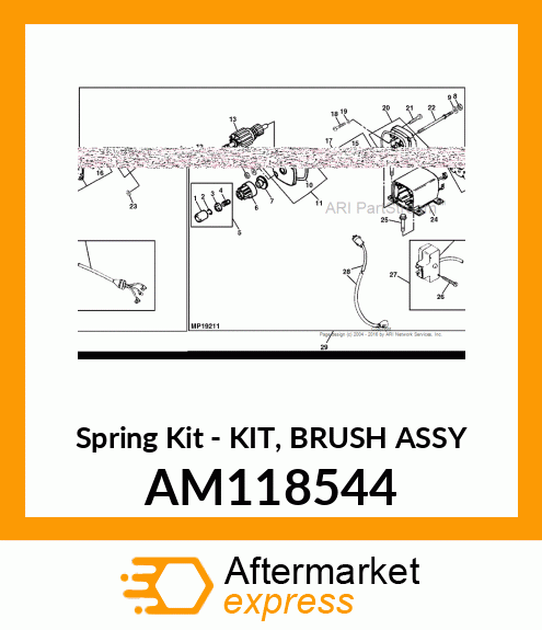 Spring Kit AM118544