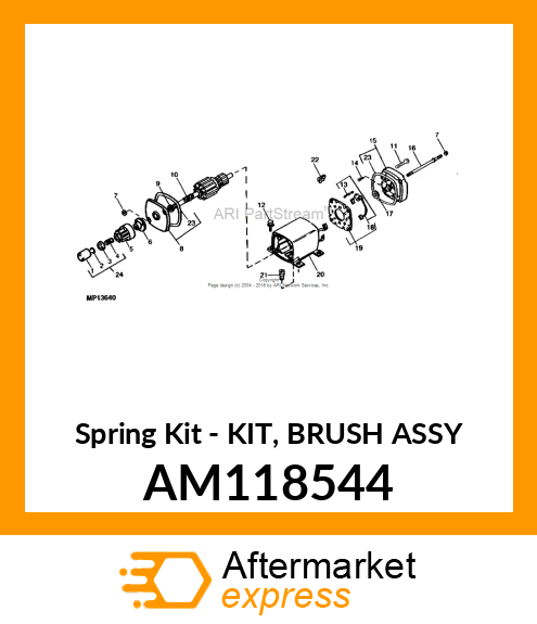 Spring Kit AM118544