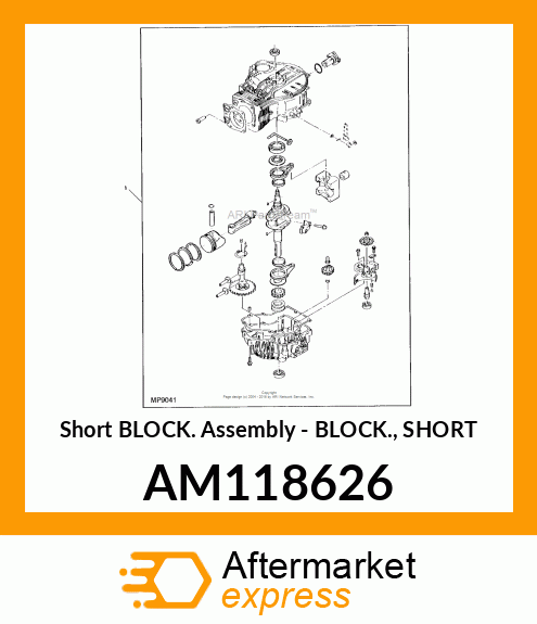 Short Block Asm AM118626