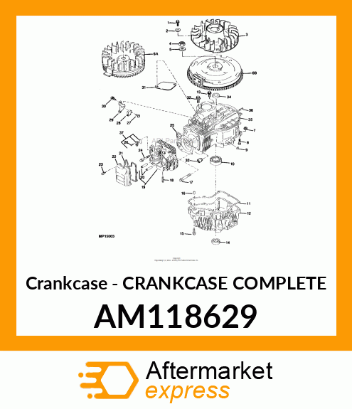 Crankcase AM118629