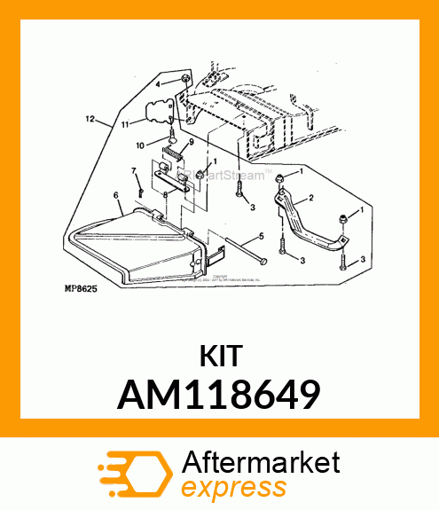 Deflector Kit AM118649