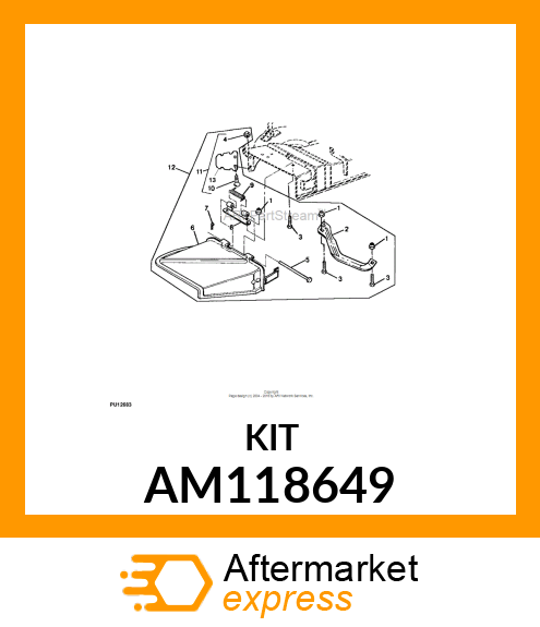 Deflector Kit AM118649