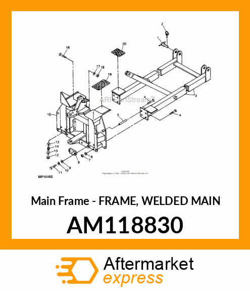 Frame Welded Main AM118830