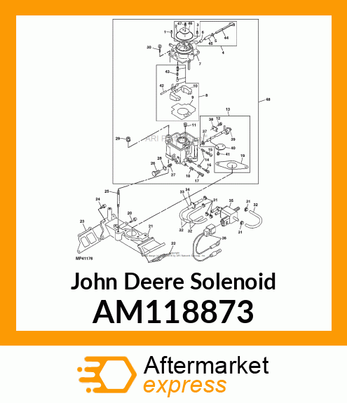 SOLENOID, SHUT AM118873