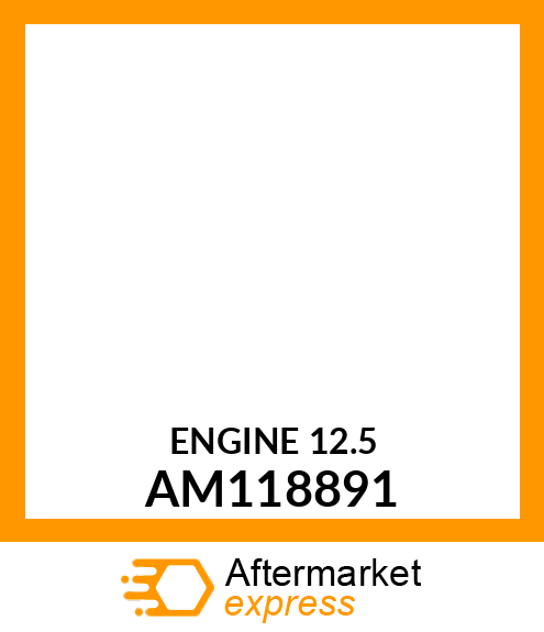 Gasoline Engine - ENGINE, 12.5 HP AM118891