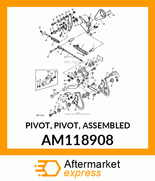 PIVOT, PIVOT, ASSEMBLED AM118908