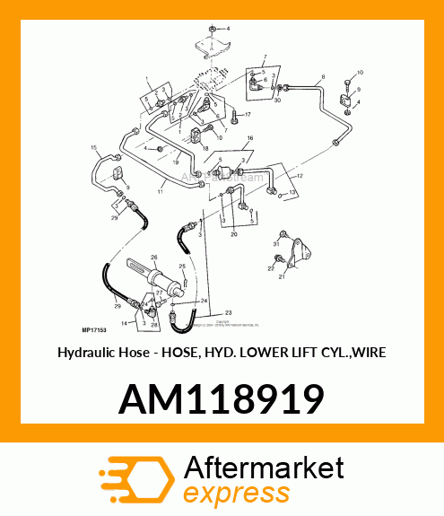 Hydraulic Hose AM118919