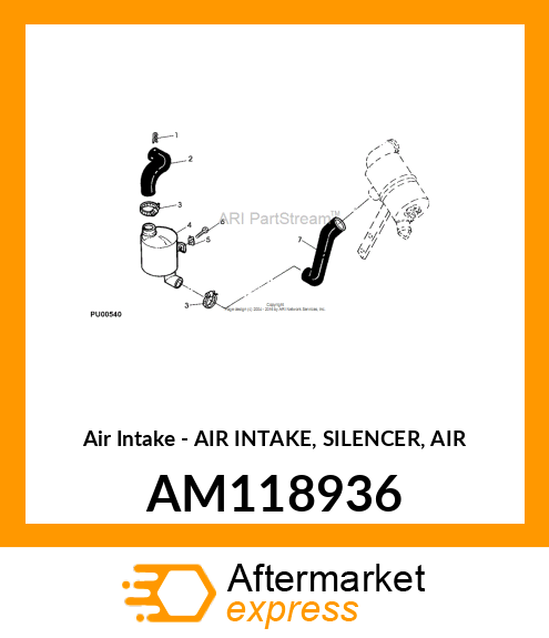 Air Intake AM118936