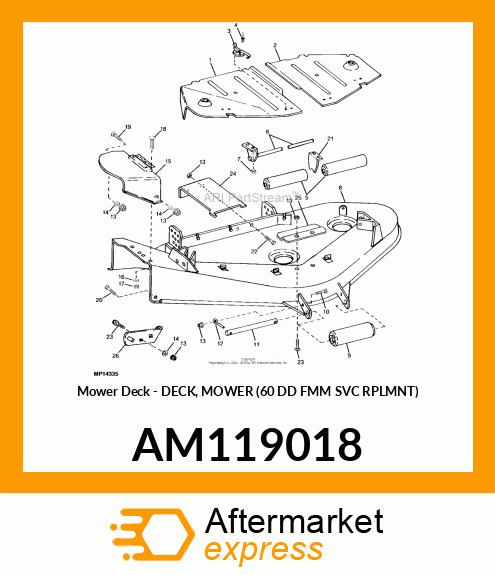 Mower Deck AM119018