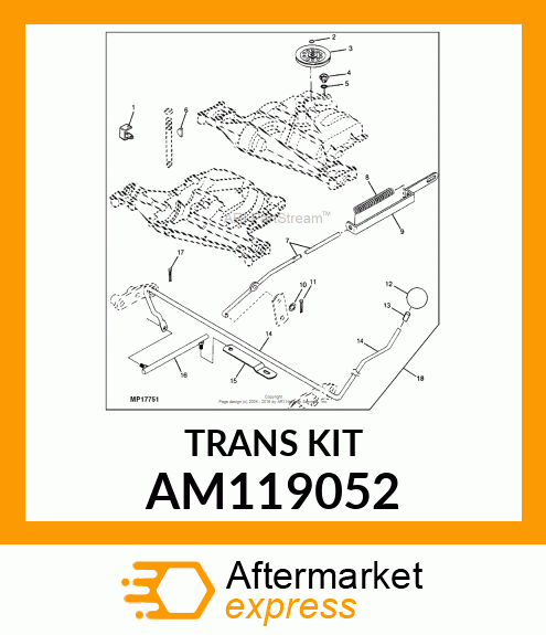 Transmission Kit AM119052