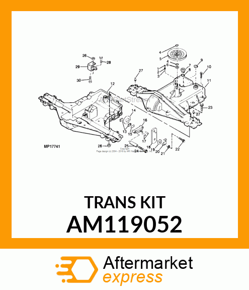 Transmission Kit AM119052