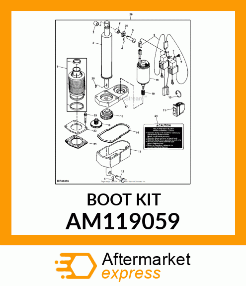 KIT, BOOT AM119059