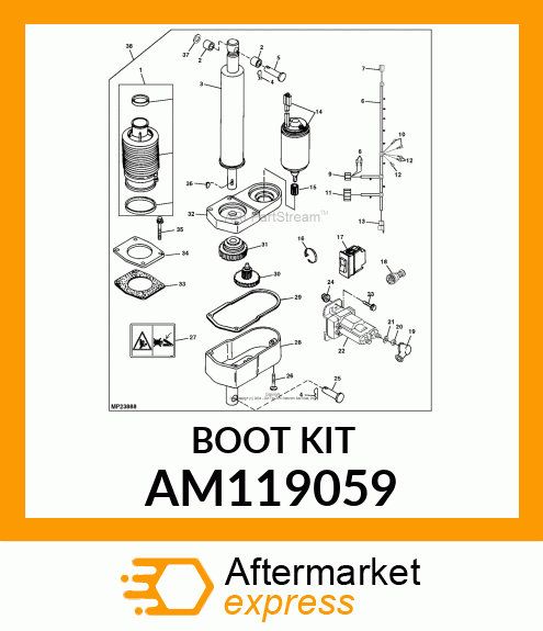 KIT, BOOT AM119059