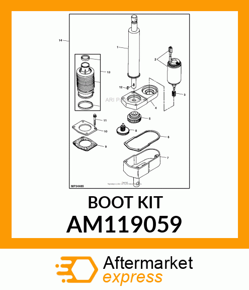 KIT, BOOT AM119059