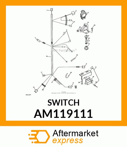 SWITCH, IGNITION AM119111