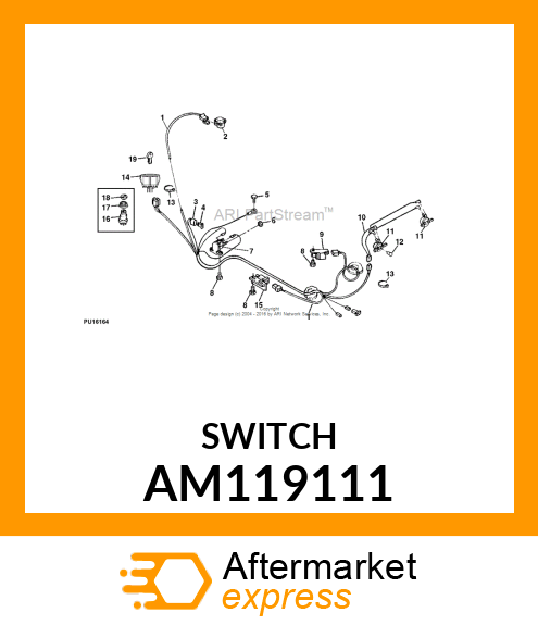 SWITCH, IGNITION AM119111