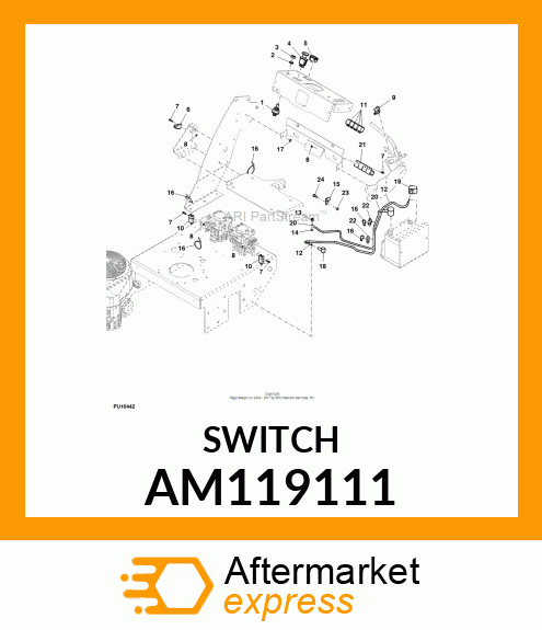 SWITCH, IGNITION AM119111