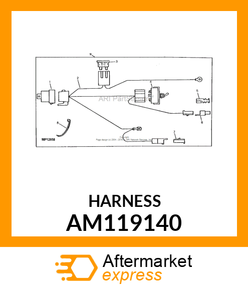 Wiring Harness AM119140
