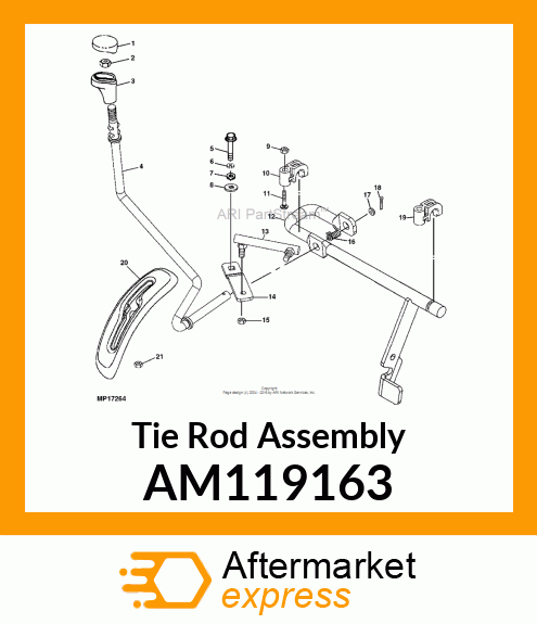 Tie Rod Assembly AM119163
