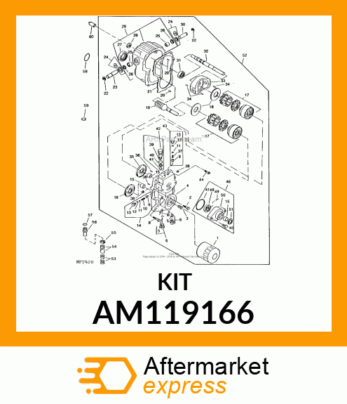 KIT, 0.3 IN. CHARGE PUMP AM119166