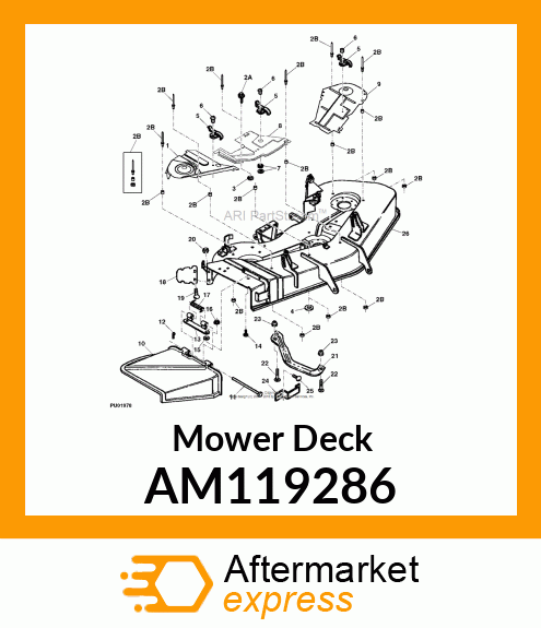 Mower Deck AM119286