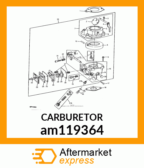 CARBURETOR am119364