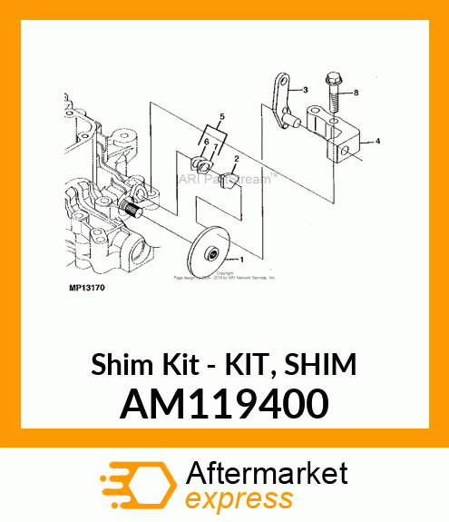 Shim Kit AM119400