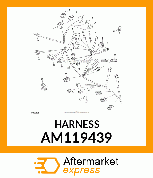 Wiring Harness AM119439