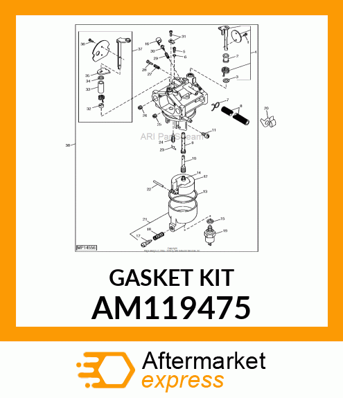 GASKET KIT AM119475