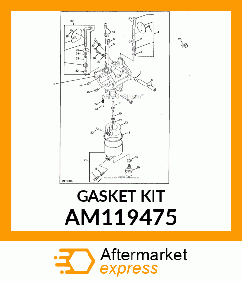 GASKET KIT AM119475