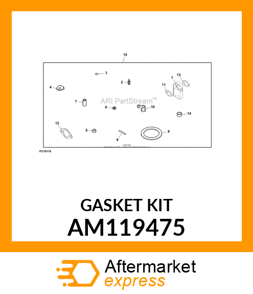 GASKET KIT AM119475
