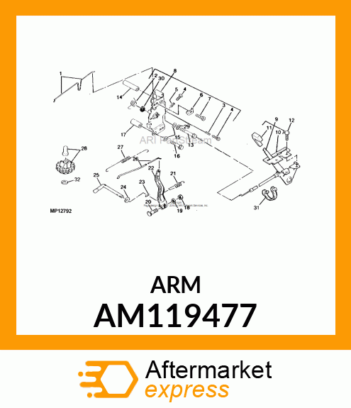 ARM, ASSY AM119477