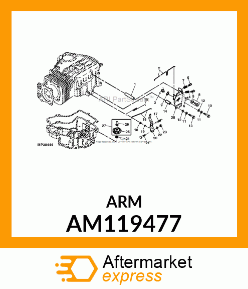 ARM, ASSY AM119477