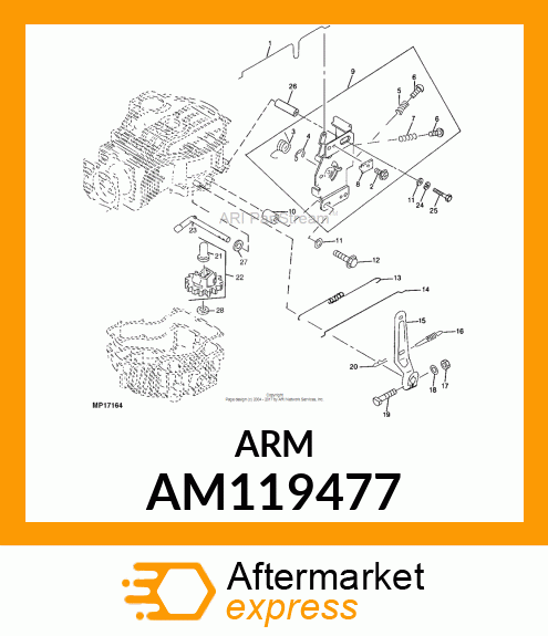 ARM, ASSY AM119477