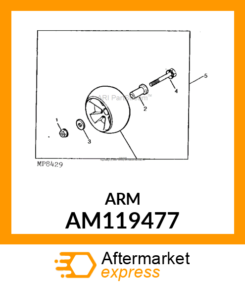 ARM, ASSY AM119477