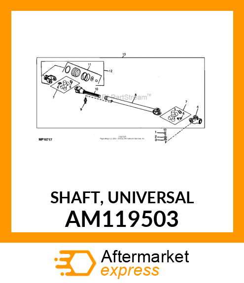 Shaft AM119503