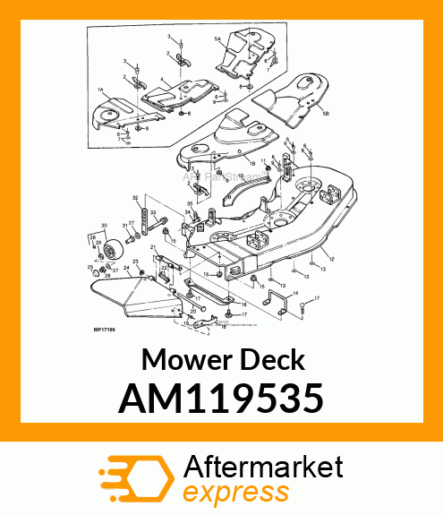 Mower Deck AM119535