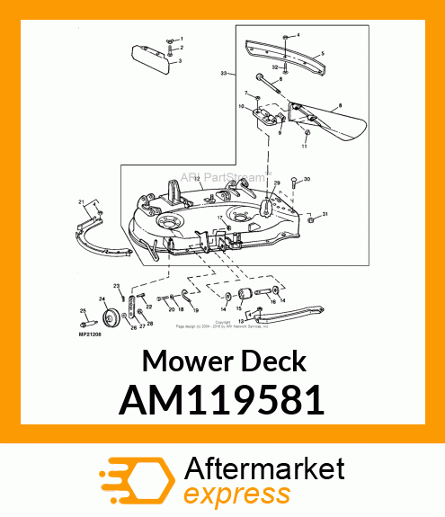 Mower Deck AM119581