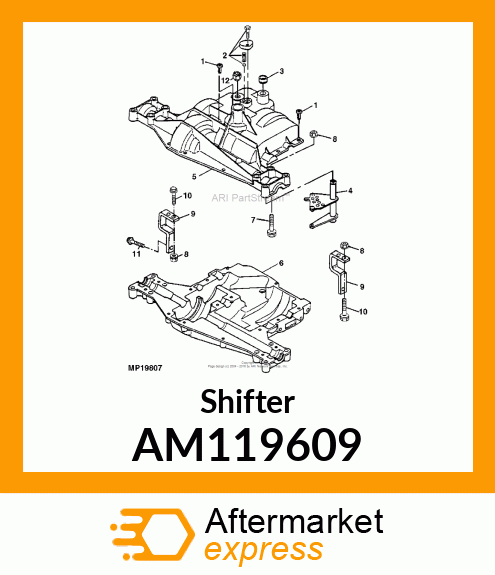 Shifter AM119609