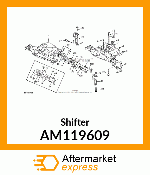 Shifter AM119609